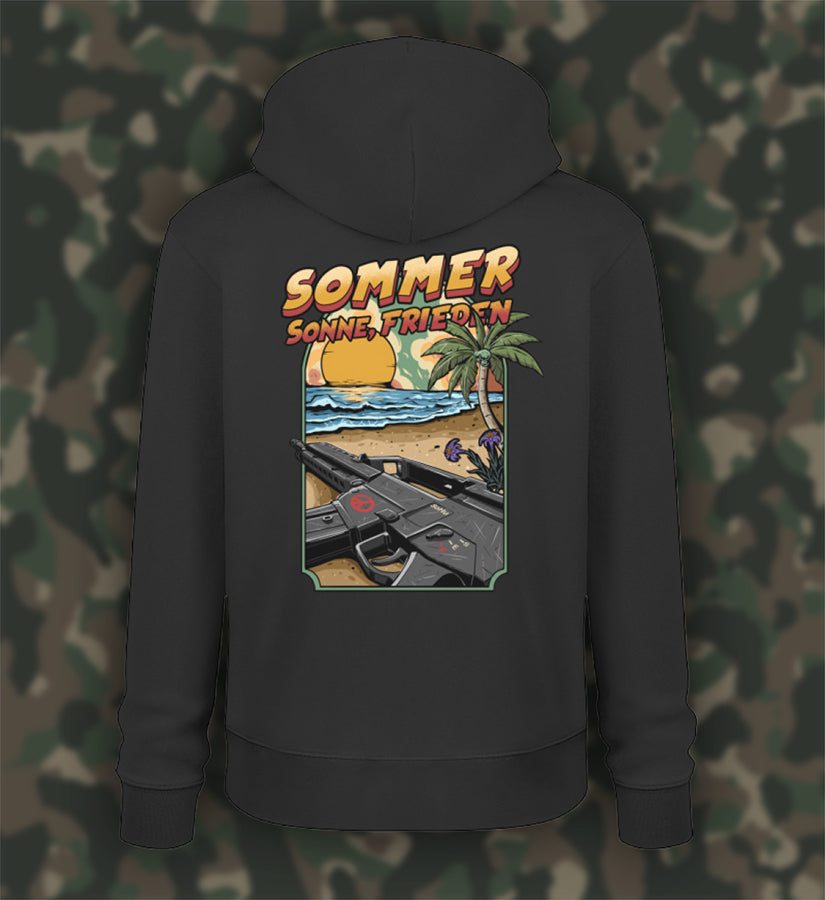 Sommer Sonne Frieden - Taktisches Zivil Hoodie