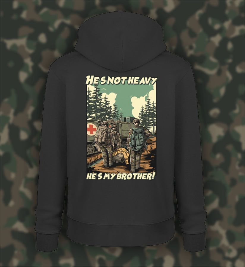 He's not heavy, he's my brother! - Taktisches Zivil Hoodie