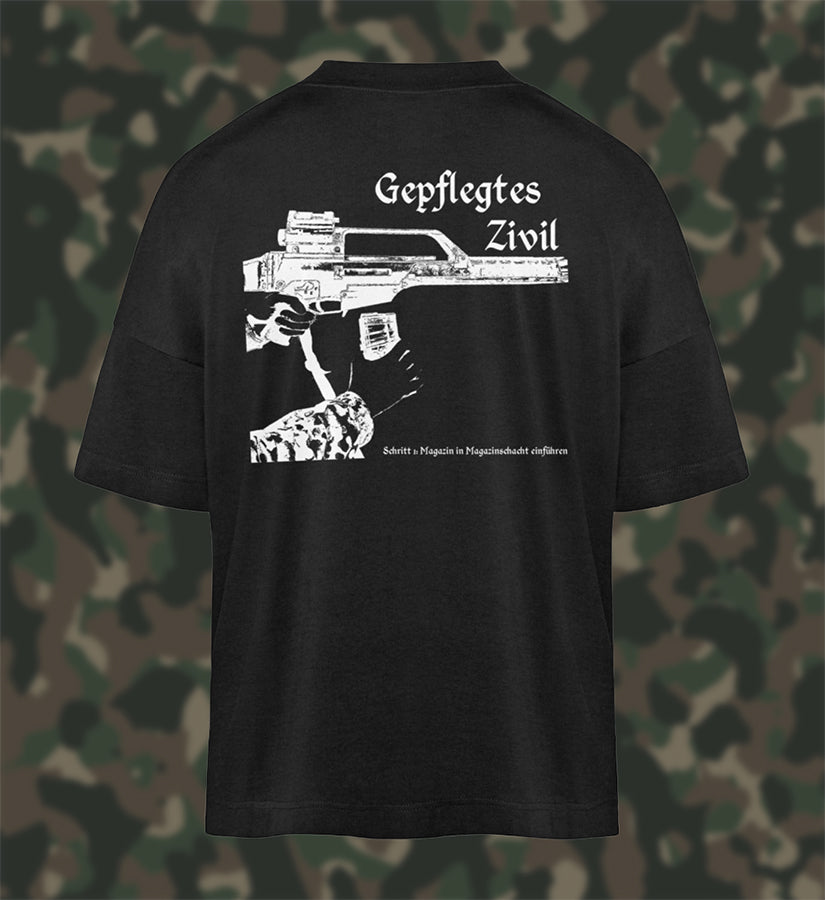 Limited Edition Gepflegtes Zivil Oversized Shirt