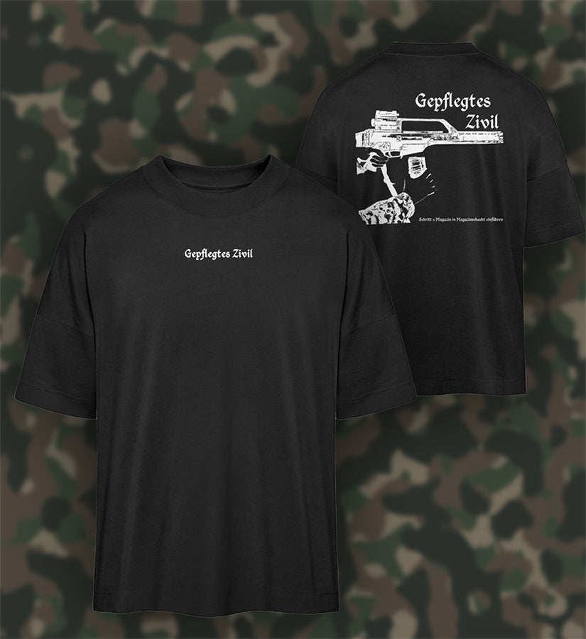 Limited Edition Gepflegtes Zivil Oversized Shirt