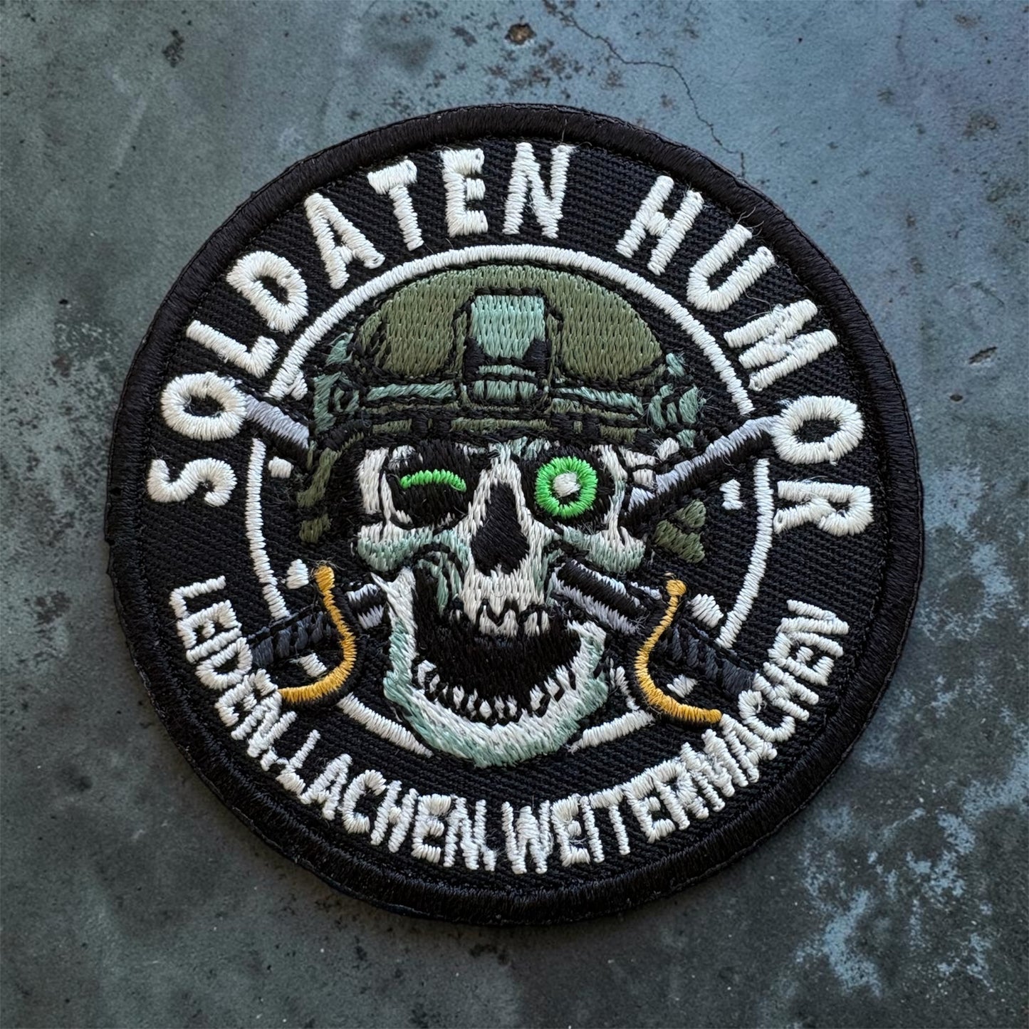 Exklusives "Soldaten Humor" Logo Patch – Limited First Edition (PRE-ORDER)