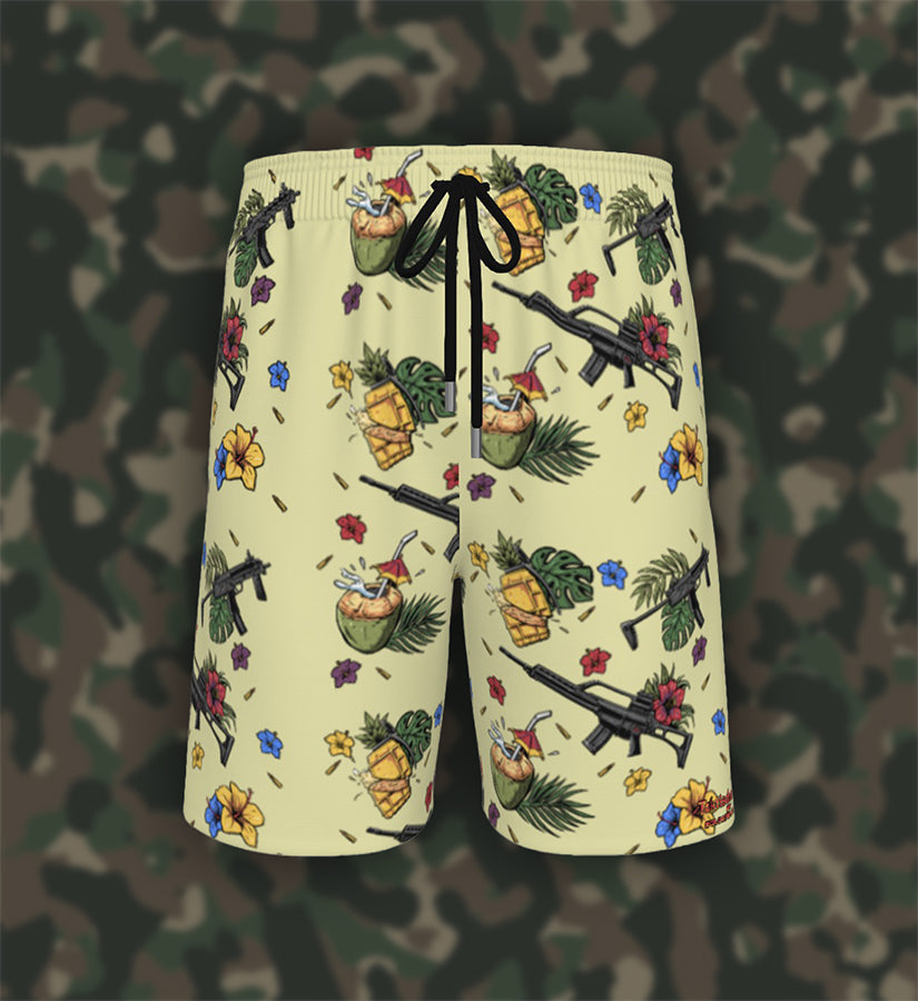 Taktisches Zivil Hawaii Badehose