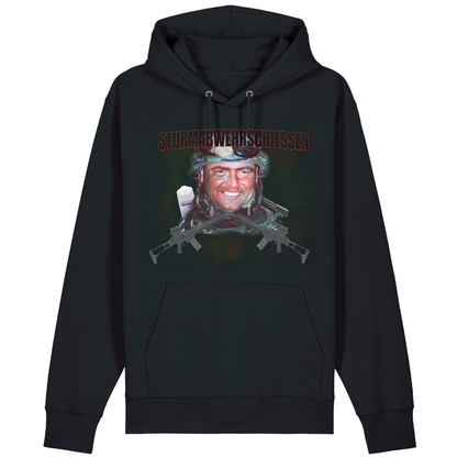 Sturmabwehrschießen  Cruiser 2.0 – Premium Unisex-Hoodie, Bio-Baumwolle - Black