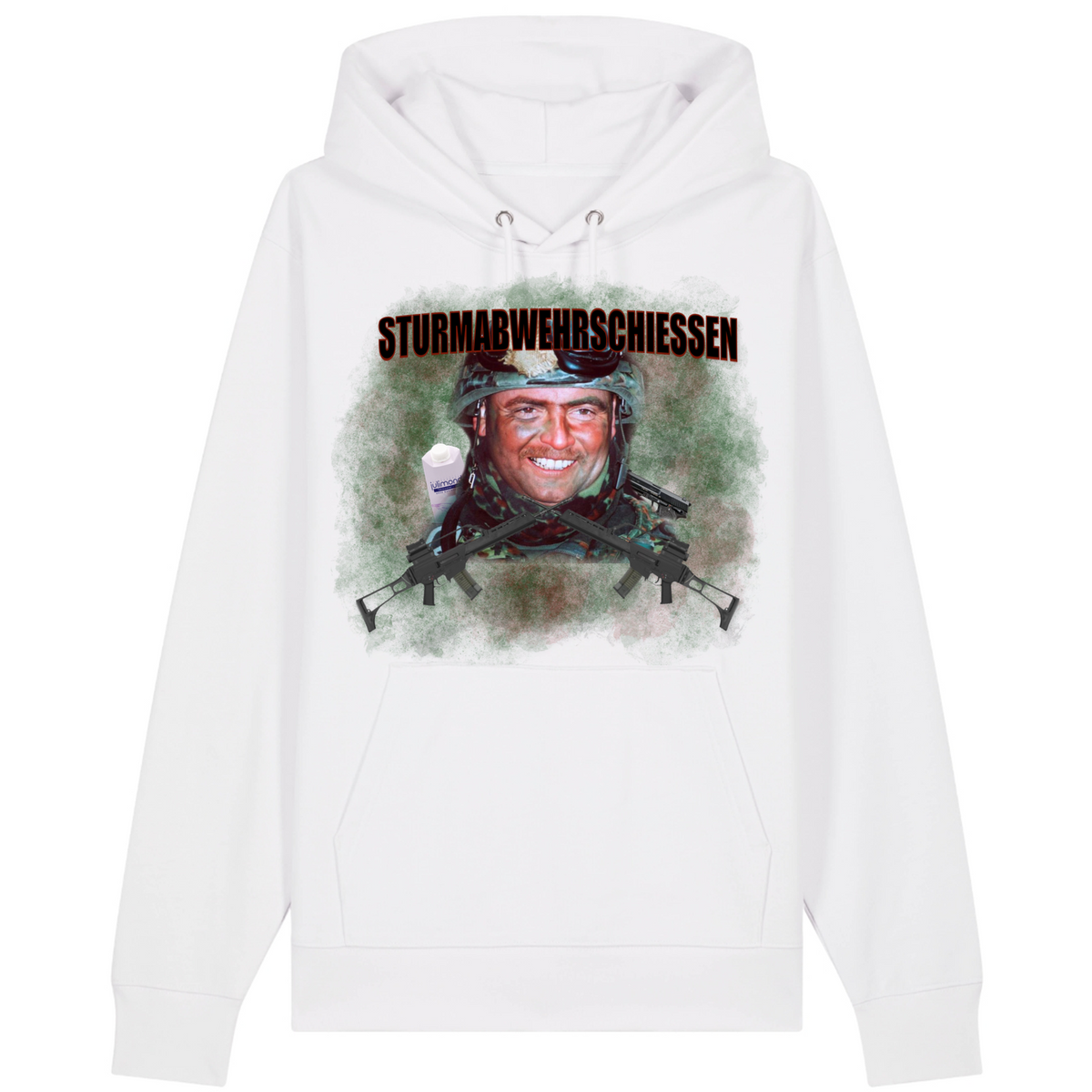 Sturmabwehrschießen  Cruiser 2.0 – Premium Unisex-Hoodie, Bio-Baumwolle - White