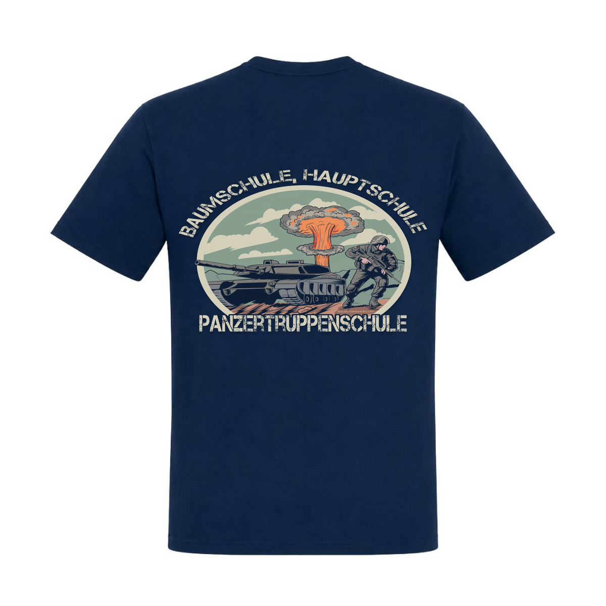 Taktisches Zivil Panzertruppenschule - french navy - Rueckseite