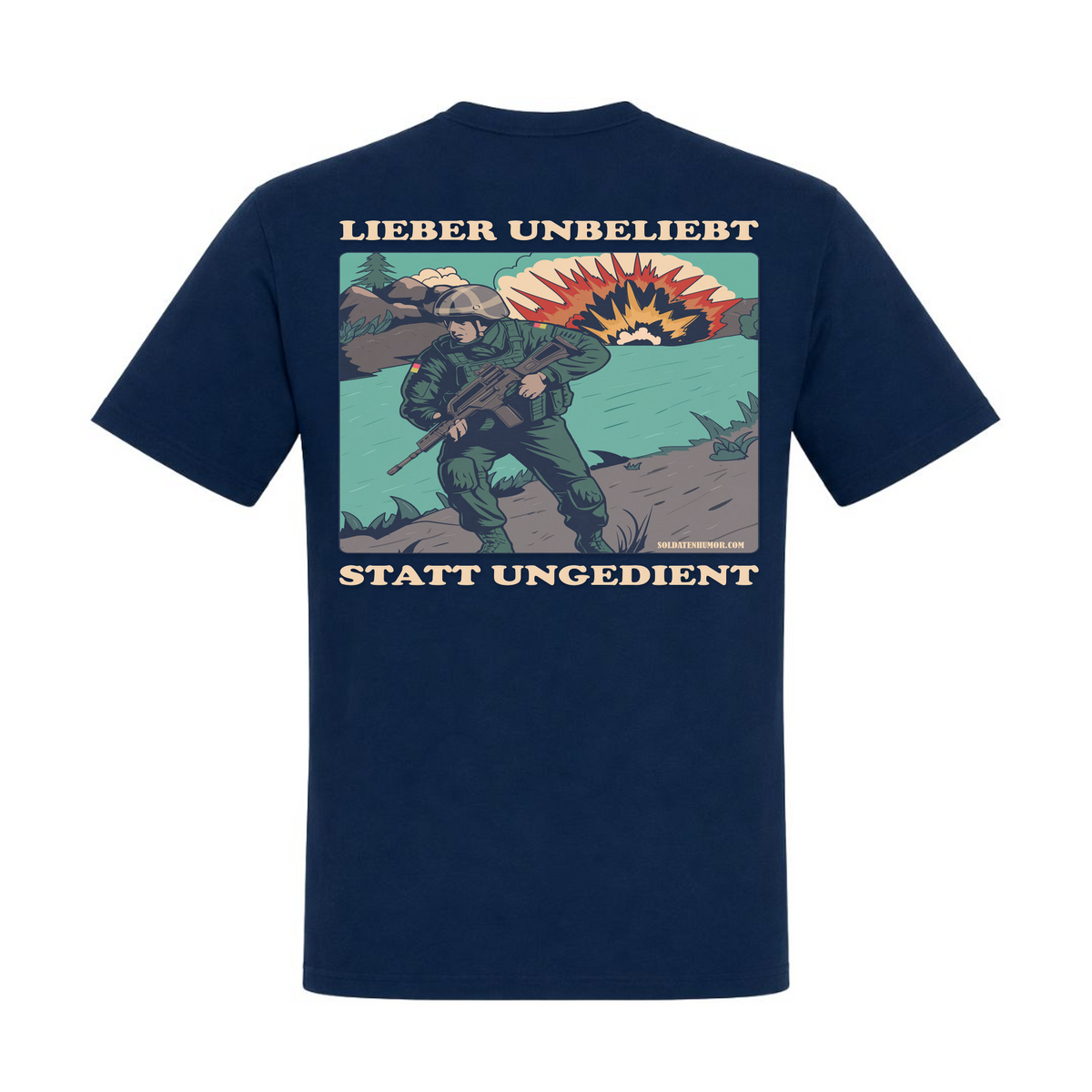 Taktisches Zivil LUSU  - french navy - Rueckseite