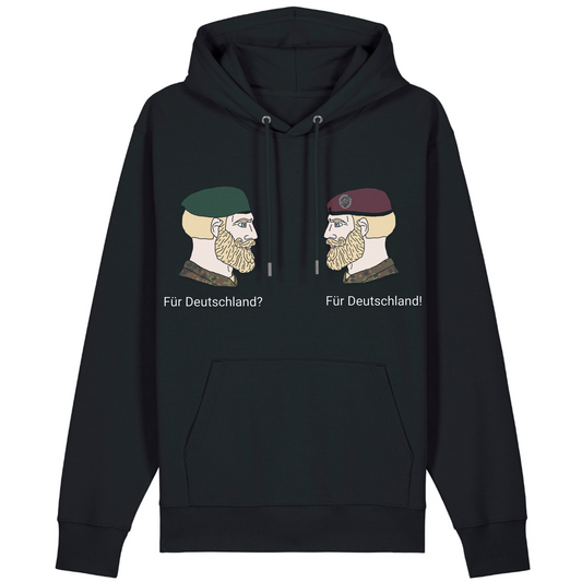 Für Deutschland! Hoodie - Black