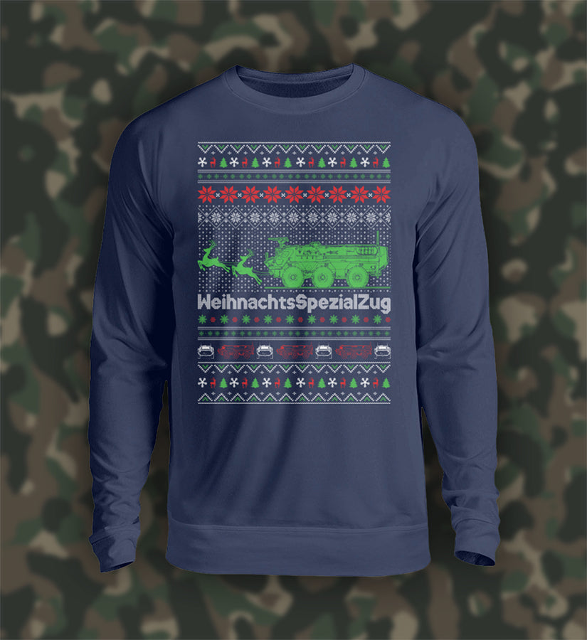 Ugly Christmas - WeihnachtsSpezialZug  - Unisex Pullover