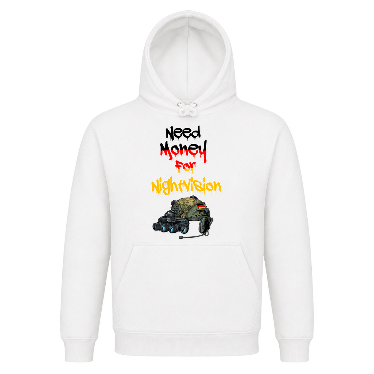 Need money for Nightvision  Unisex Basic Hoodie - White
