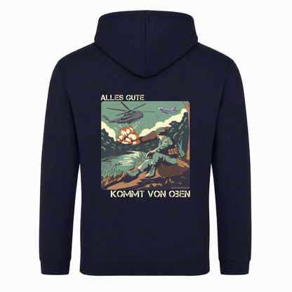 Taktisches Zivil Alles Gute  College Hoodie - French Navy - Rueckseite