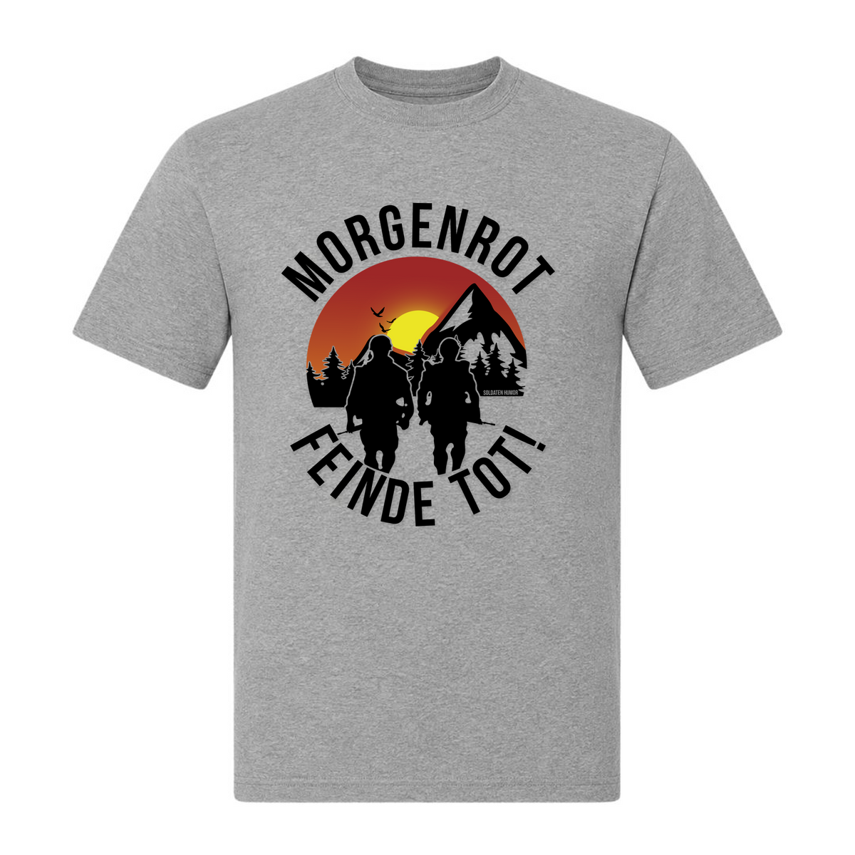 Morgenrot Feinde tot! - grey melange