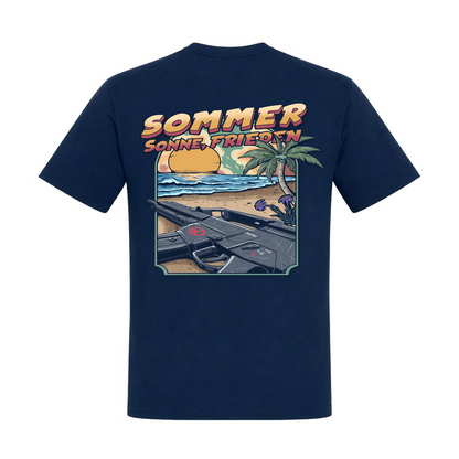 Taktisches Zivil Sommer Sonne Frieden  - french navy - Rueckseite