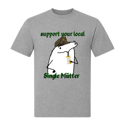 Support your local Single Mütter - grey melange