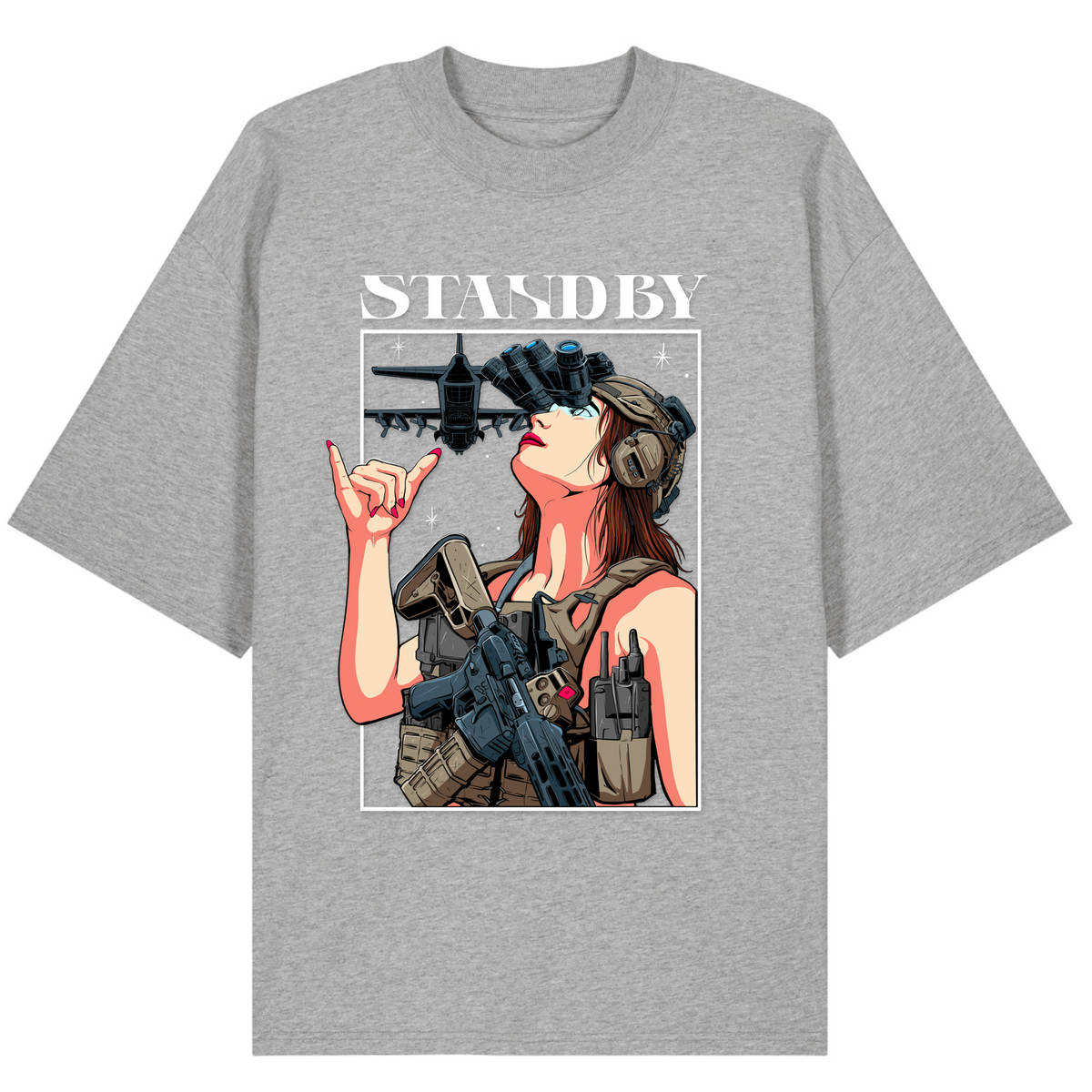 Taktisches Zivil Standby - Heather Grey