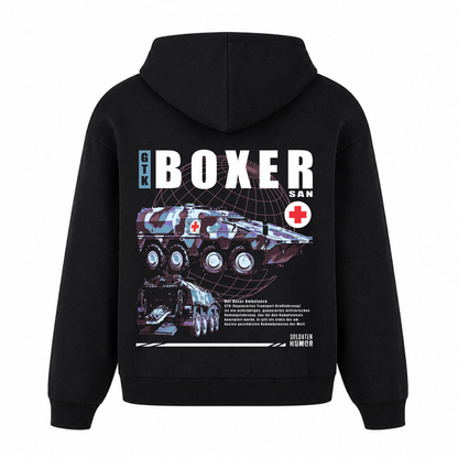 SoHu Tactical - San  Oversized Hoodie - Schwarz - Rueckseite