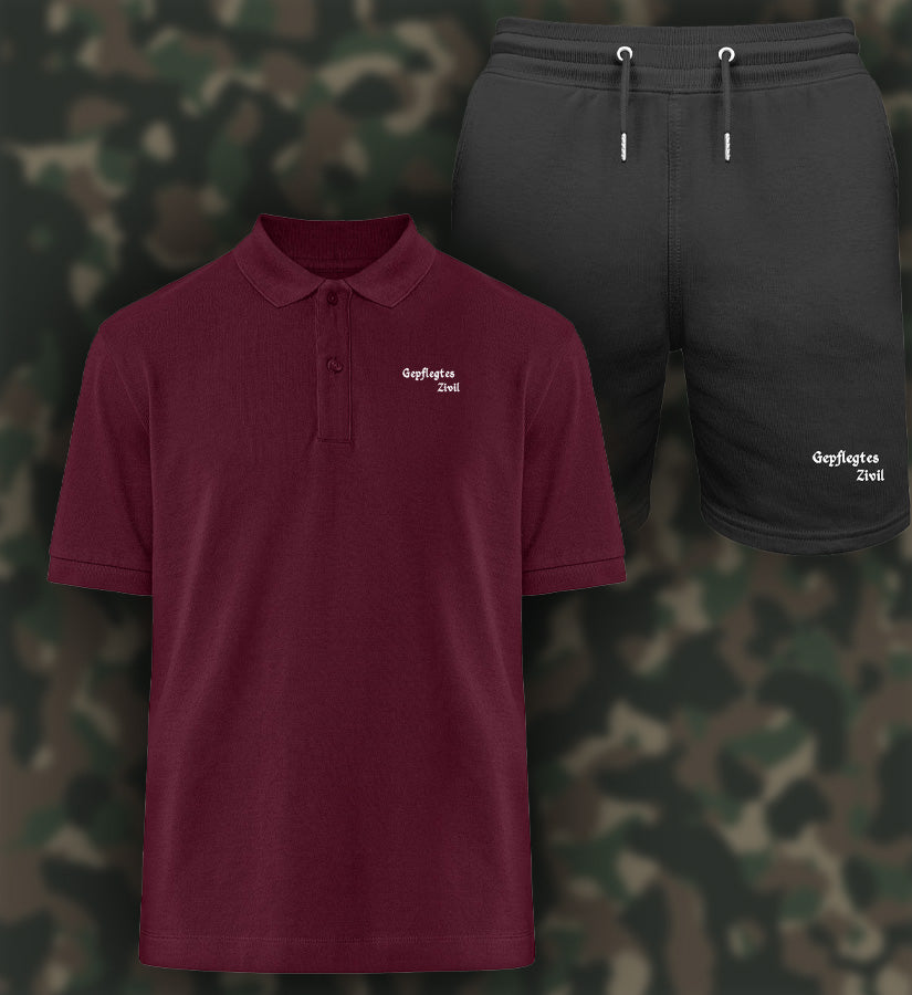 Sommer-Bundle (Polo-Shirt + Shorts)