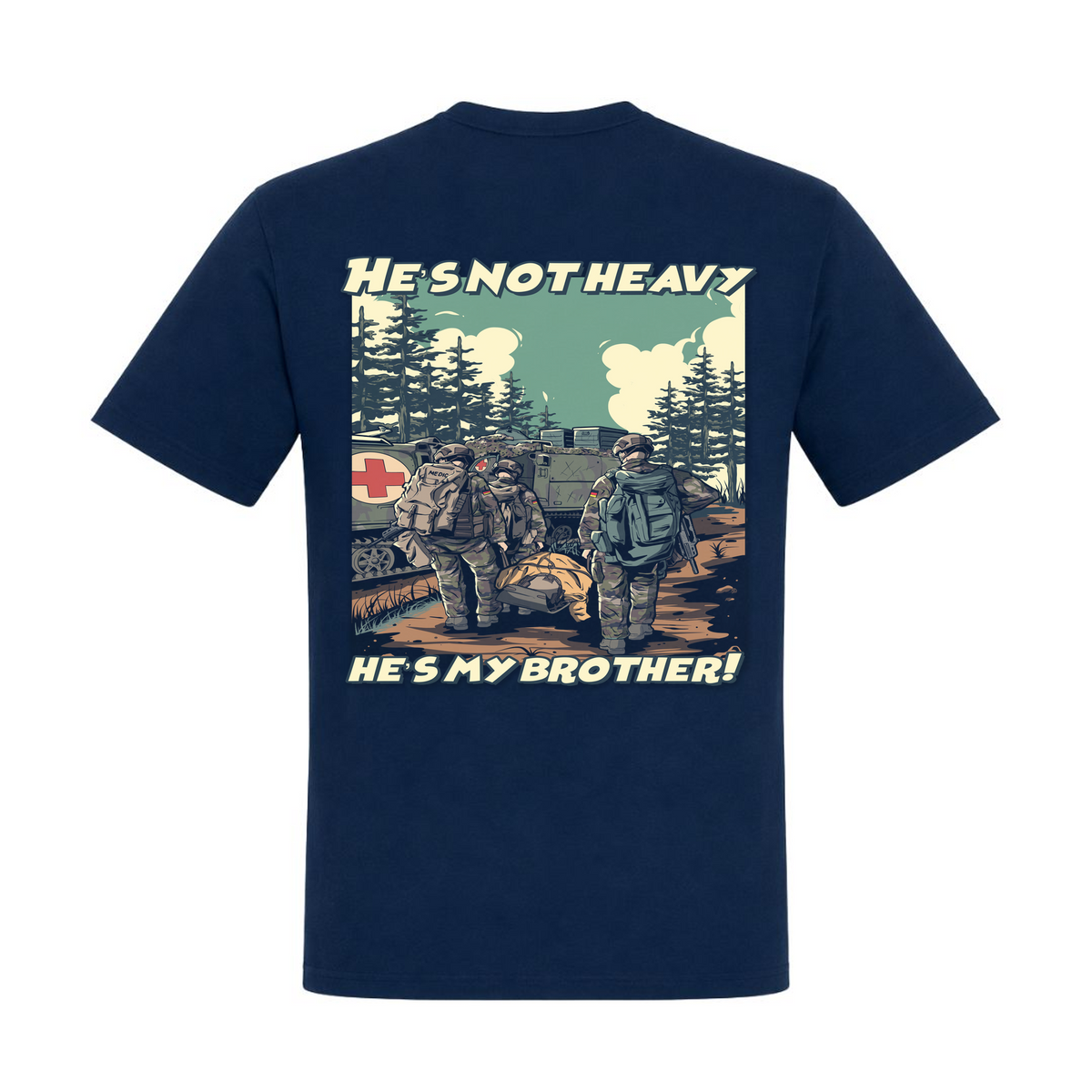 He's not heavy hes my brother - french navy - Rueckseite