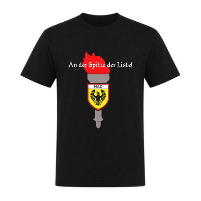 An der Spitze der Liste!  - schwarz