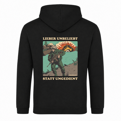 Taktisches Zivil LUSU  College Hoodie - Schwarz - Rueckseite