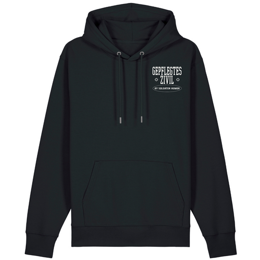 Gepflegtes ZIvil New Generation Cruiser 2.0 – Premium Unisex-Hoodie, Bio-Baumwolle - Black