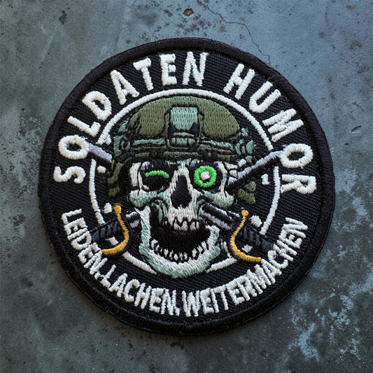 Exklusives "Soldaten Humor" Logo Patch – Limited First Edition (PRE-ORDER)